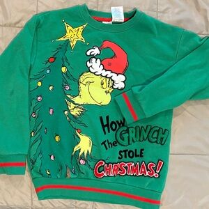 Dr. Seuss Green Grinch Christmas Sweater